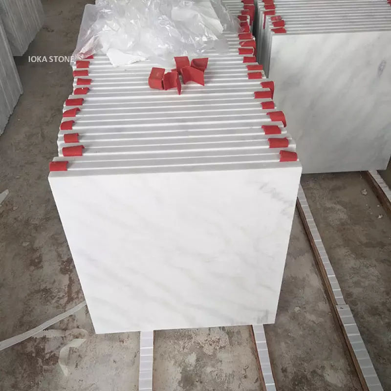 White Faux Marble Good Price for interior ornament (6)