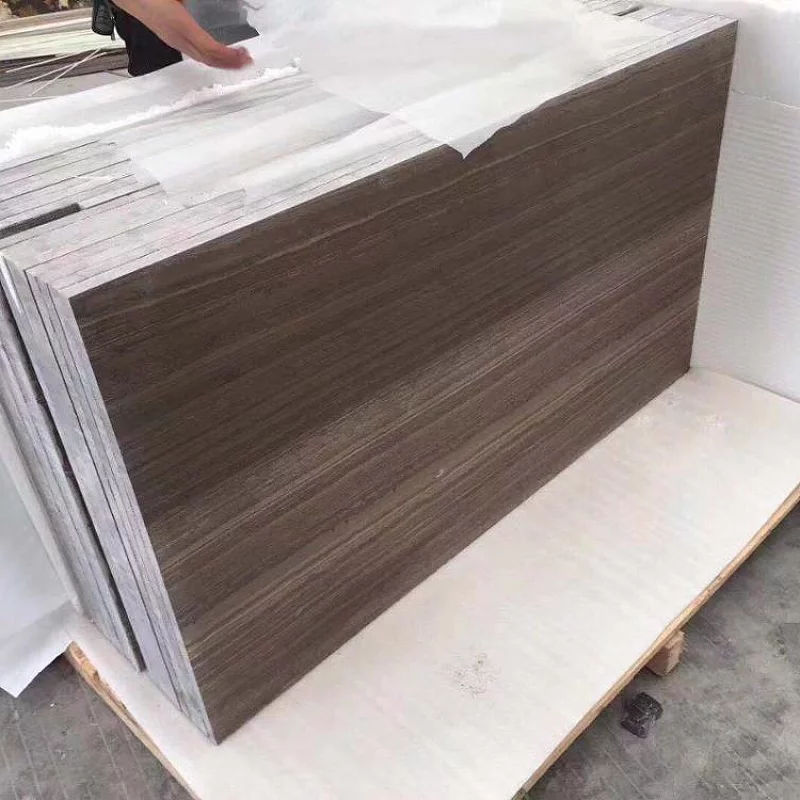 Chinese Coffee Wood vein marble flooring and walling tiles (4)